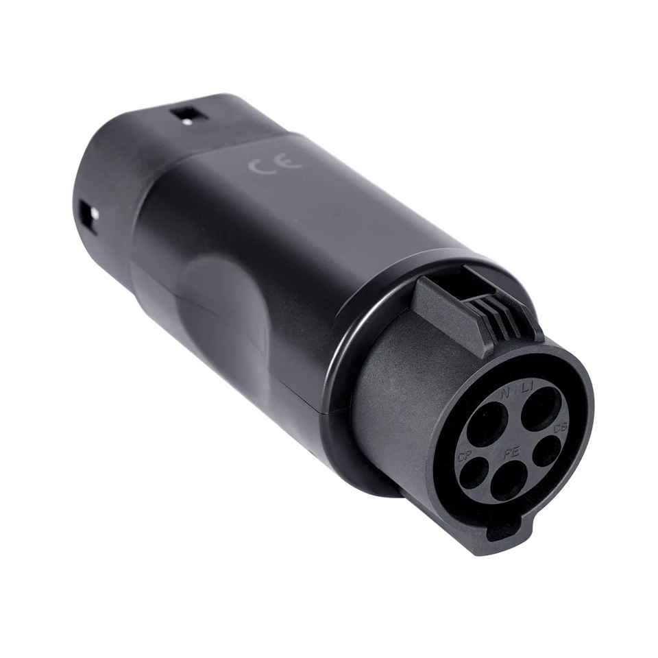 Ev Charger Type 2 To Type 1 Adapter